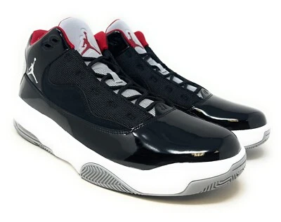 Nike Jordan Max Aura 2 masculino tamanho 11.5 (preto/vermelho ginásio) - Imagem 1 de 4