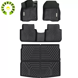 3D Floor Mats & Trunk Mat Liner For Honda CR-V CRV 2023-2025 All Weather TPE - Picture 1 of 8