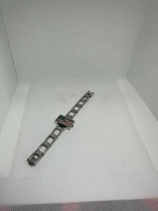 Fossil JR8064 Women's Silver Tone Stainless Quartz Watch American Flag Dial - Picture 1 of 9