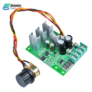 DC6-60V 30A PWM Motor Speed Controller Display Module Dimmer Current Regulator - Bild 1 von 9