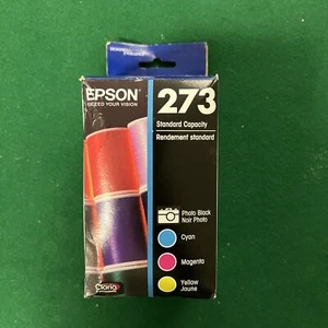 Cartucho de tinta color Epson 273 (T273520) - cian magenta amarillo negro - Imagen 1 de 2