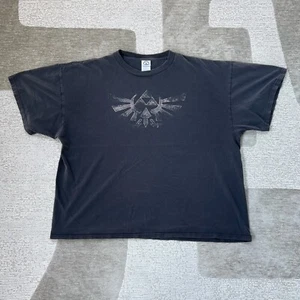 Vintage Legend of Zelda Ocarina of Time Link Nintendo T-Shirt Uomo 2XL Y2K - Foto 1 di 10