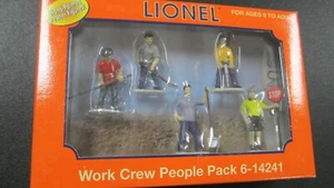 Lionel 14241, Pewter Work Crew People Pack Figures - Picture 1 of 3
