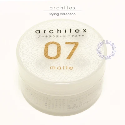 #07 Architex MATTE Hair clay wax curl matte mud JAPAN 85g - Image 1 of 3