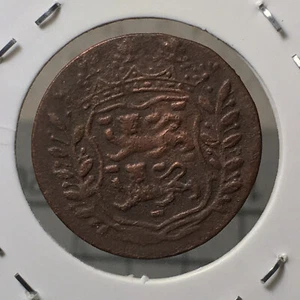 PAÍSES BAJOS 1723 FRISIA OCCIDENTAL DUIT KM A100 - Imagen 1 de 2