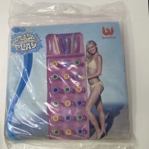 Vintage H2OGO! PINK Fashion Lounge Inflatable Pool Float - Picture 1 of 2