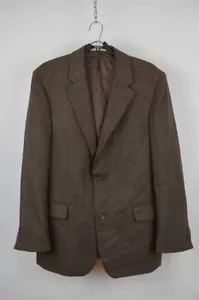 Blazer marrón franela Burberry - Imagen 1 de 9