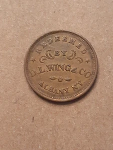 D.L. WING & CO. ALBANY NY  UNION FLOUR  CWT - Picture 1 of 2