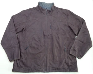 Champion Jacket Men’s XXL 2XL Brown Full Zip Soft Shell Fleece Lined Outdoor - Picture 1 of 10