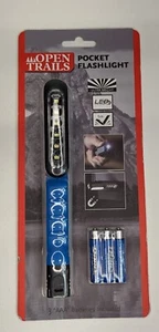 Open Trails BLUE Pocket Flashlight Ultra Bright FREE SHIPPING - Picture 1 of 6