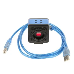 USB 2.0 2MP CMOS C-Mount Industrial Camera with Cable - Picture 1 of 9