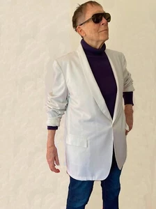 SSS Weiße Jacke in Smoking-Stil  44-46 - Bild 1 von 5