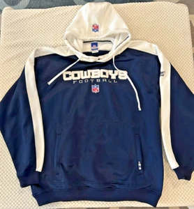 Dallas Cowboys Reebok Team Apparel NFL Football Hooded Sweatshirt Size XL Hoodie - Picture 1 of 7