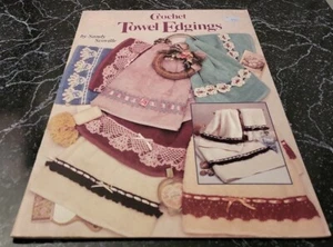 G3 AMERICAN SCHOOL OF NEEDLEWORK 1992, CROCHET TOWEL EDGINGS PATTERN LEAFLET - Picture 1 of 2