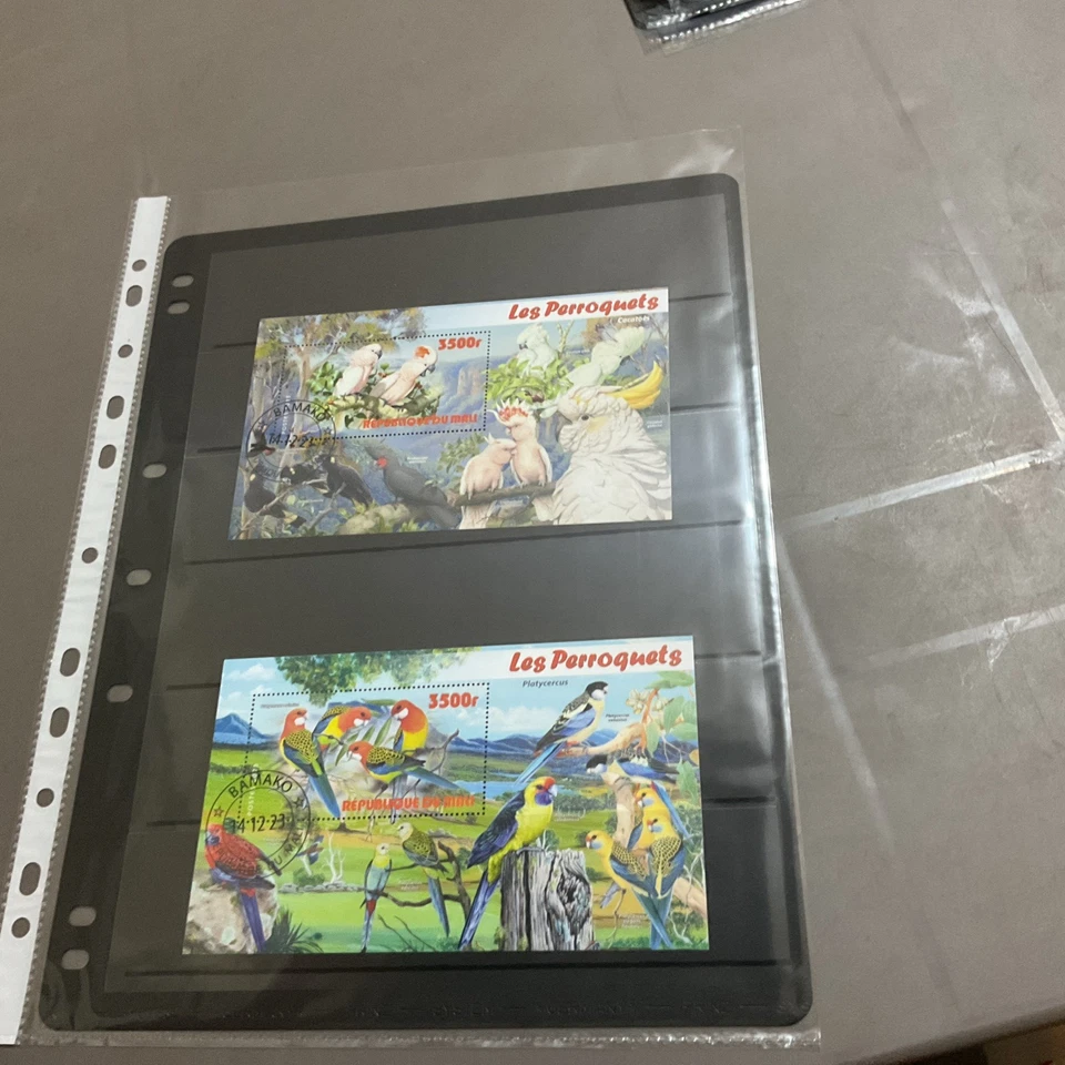 Mini hojas de sello Rep Du Mali X 2 CTO circ 2023 Foto 1 de 1