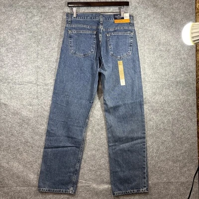 Jeans Faded Glory para hombre talla Pierna recta 30 x 30 ajuste original 100 % algodón Foto 1 de 4