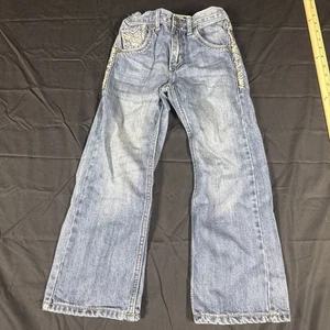 Wrangler 20X Boys Jeans Size 7 Regular Bootcut Adjustable - Picture 1 of 7