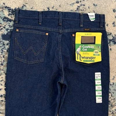 Vintage Wrangler 926 Cowboy Cut Jeans Brand New With Tags 33x34 Denim Deadstock - Image 1 of 4