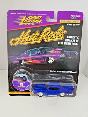 Johnny Lightning Goin' Goat de Mike Lloyd #19 Hot Rods azul 1:64 Foto 1 de 4