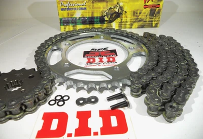 Kit de cadena y piñón Suzuki GSXR1000 JT DID 530 VX3 2009-2016 QA 16/42t plateado Foto 1 de 3