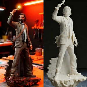 Alan Wake 3D Printing Figure Unpainted Model Sculpture GK Blank Kit Statue - Picture 1 of 7