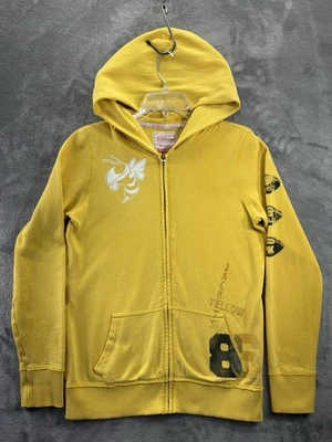 Sudadera con Capucha Rosa Victoria’s Secret Georgia Tech 5th & Ocean Cremallera Completa Grande Colegial Foto 1 de 4