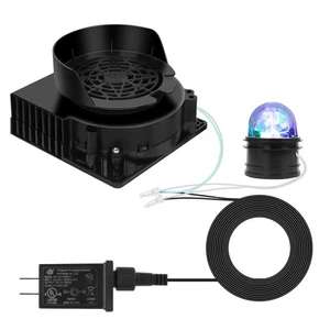 Inflatable Fan - 12V 1.0A Blower with 12V 1.5A Adapter and 3 LED Lights for H... - Picture 1 of 2
