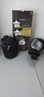 Tommee Tippee Closer To Nature paquete de 2 bolsas aisladas para botellas caja abierta fría y caliente Foto 1 de 4