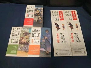 Lone Wolf and Cub Vol 1 - 3 englischer Manga Kazuo Koike Goseki Kojima 🔥 + BONUS - Bild 1 von 4