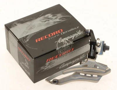 Campagnolo Record Titanium Front Derailleur 10 Speed Triple Braze-On NOS NEW - Image 1 of 4