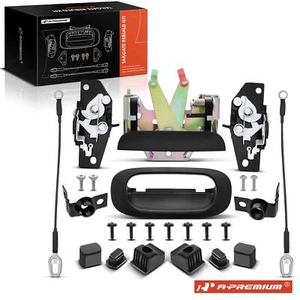 A-Premium Tailgate Hardware Rebuild Kit w/ Cable for Dodge Dakota 1997-2010 Ram - Picture 1 of 11