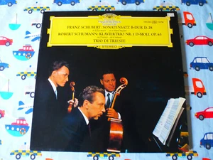 TRIO DI TRIESTE FRANZ SCHUBERT DEUTSCHE GRAMMOPHON STEREO VINYL LP - Picture 1 of 9