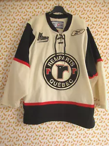 Maillot Hockey glace Remparts Québec 2010 Vintage Reebok Squad jersey Homme - S - Afbeelding 1 van 8