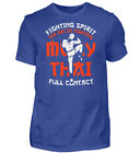 Muay Thai Tshirt MMA Fighter Krav Maga Tiger Kampfsport Thailand Thaiboxen  - He