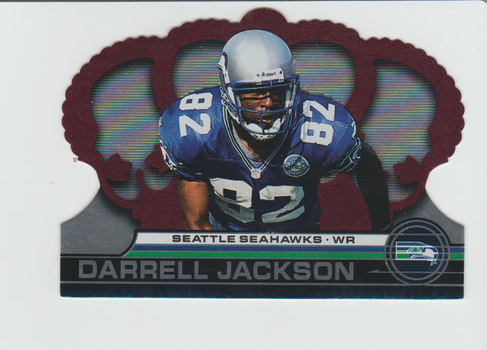 2001 Pacific Crowne Royale Red #127 Darrell Jackson card, Seattle Seahawks - Image 1 of 1