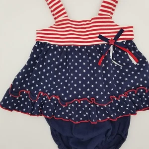 Kidgets 4th of July dress age 0-6 months - Picture 1 of 3