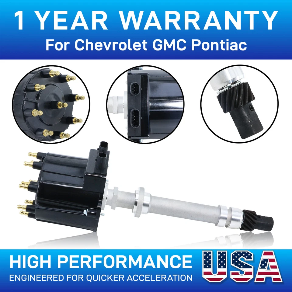 Ignition Distributor for 1988-95 Chevy C1500 Truck V8 5.0L/5.7L Foto 1 de 4