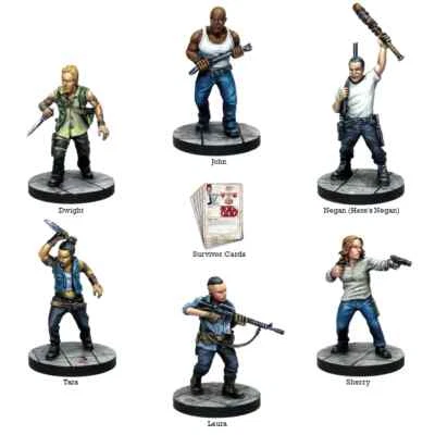 The Walking Dead All Out War Miniatures Game Saviours Collection 1 MGWD177 Foto 1 de 3
