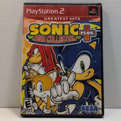 Juego Sonic Mega Collection Plus Para PS2 - Sony PlayStation 2 - Probado Funciona Foto 1 de 4