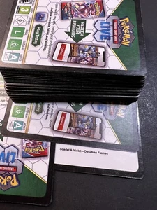 36x Pokémon S&V: Obsidian Flames Code Cards Codes ONLINE LIVE - SENT NOW! - Picture 1 of 1