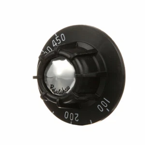 NEU Vulcan 413617-1 T-Stat Knopf, schwarz Kunststoff 100-450 GradF, 2-1/2" ORIGINAL OEM - Bild 1 von 4