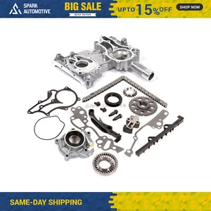 Kit de cadena de distribución cubierta bomba de aceite ajuste 85-95 Toyota Celica camioneta 4Runner 22R 22RE - Imagen 1 de 10