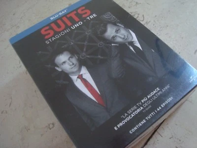 SUITS Season 1-3 BLU-RAY Box SLIPCOVER Gabriel Macht Patrick Adams Meghan Markle Foto 1 de 3