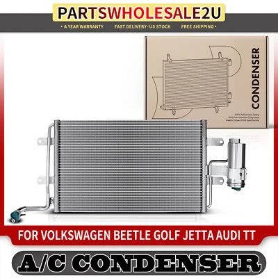 Конденсатор переменного тока с приемником драйвер для Audi TT Quattro Volkswagen Golf Beetle Jetta - Изображение 1 из 4
