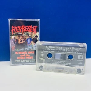 Music cassette vintage 1994 DJ Magic Mike Royal Posse Represent Feel Bass Rap - Picture 1 of 2