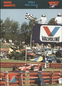 1992 Collect-A-Card Andretti Racing #61 Mario Andretti's Car