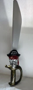 Pirates Of The Carribean Disney Parks Bubble Sword 25.5” LIGHTS UP FLAWED - Picture 1 of 10