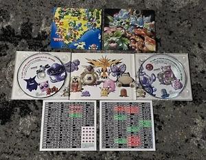 Pikachu Records TGCS 384 Pokemon Game Boy 1997 banda sonora 2 CD con póster OBI - Imagen 1 de 10