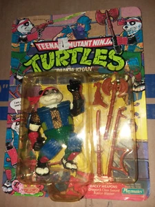 TMNT Teenage Mutant Ninja Turtles vtg 1990 Panda Khan figure no Shoate scratch - Picture 1 of 6