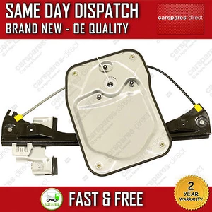 SKODA ROOMSTER/ PRAKTIK 5J 2006>2015 FRONT LEFT SIDE WINDOW REGULATOR WITH PANEL - Picture 1 of 2